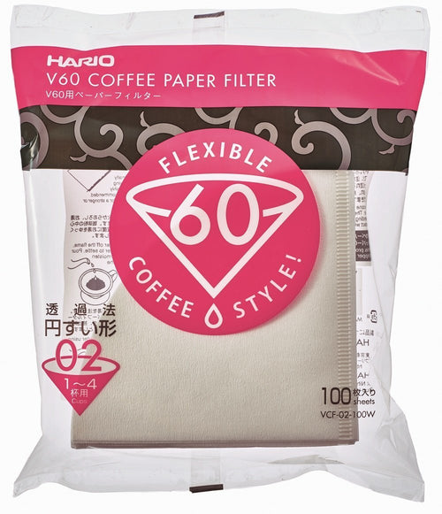 Hario V60 Paper Filters 100 Pack